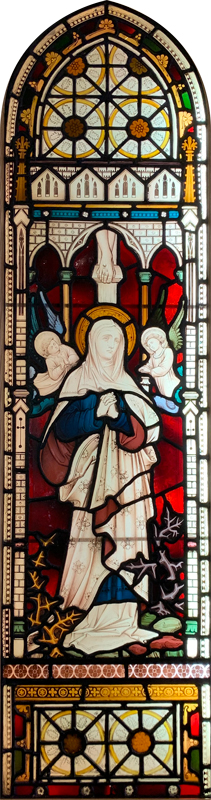 Edgware Abbey Glass Window